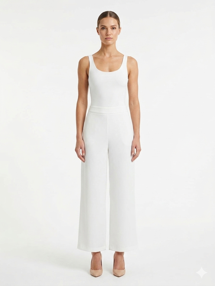 Pant Chiffon LT Ivory - Shelby & Palmer