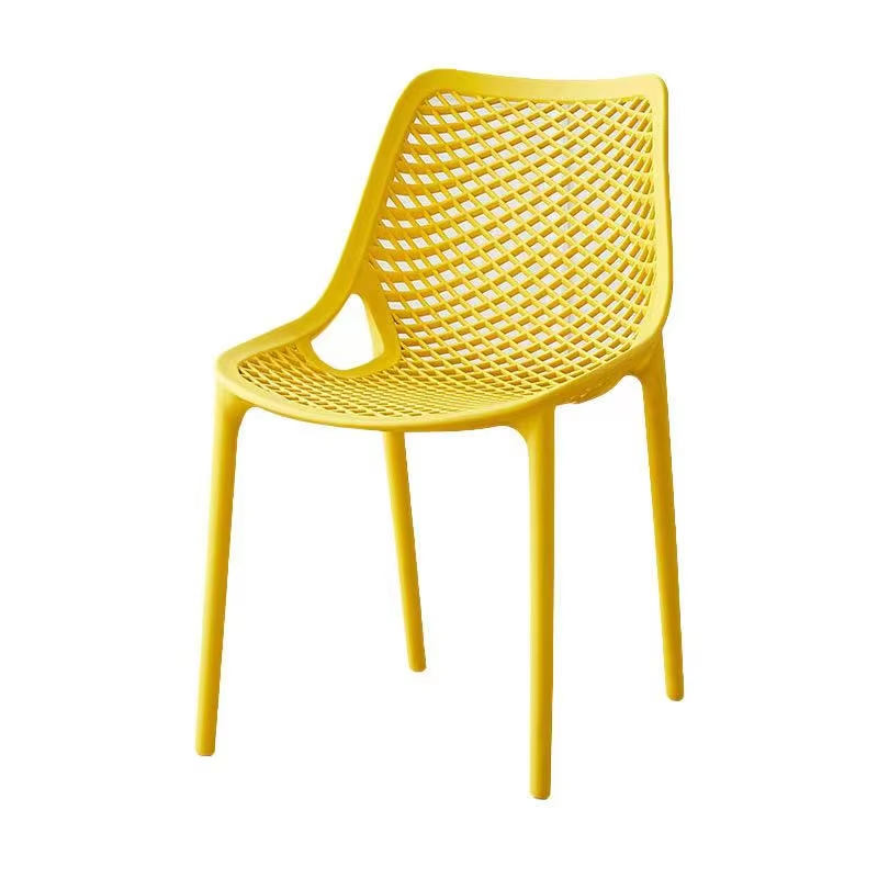 Nordic Style Accent Chairs Furniture Living Room Outdoor Yellow