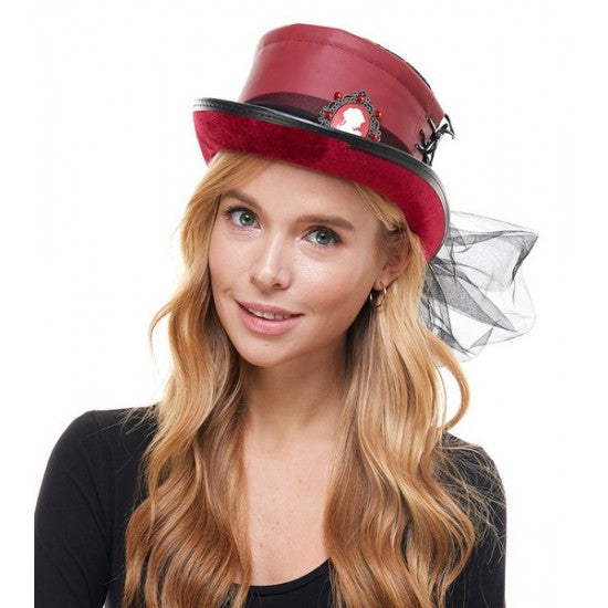 woman lace hat