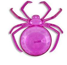 Halloween 3D Spider Glitter Serving Tray