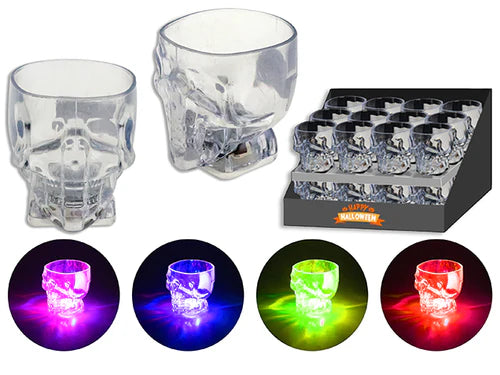 Halloween 3 Functions Skull Shot Glass