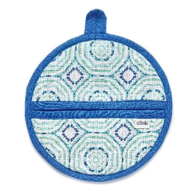 Hypnotic Potholder Blueberry Spalsh