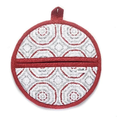 Hypnotic Potholder Cherry Spalsh
