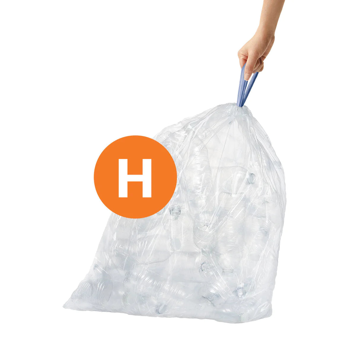 Code H 60 Clear Custom Fit Liners 30-35L