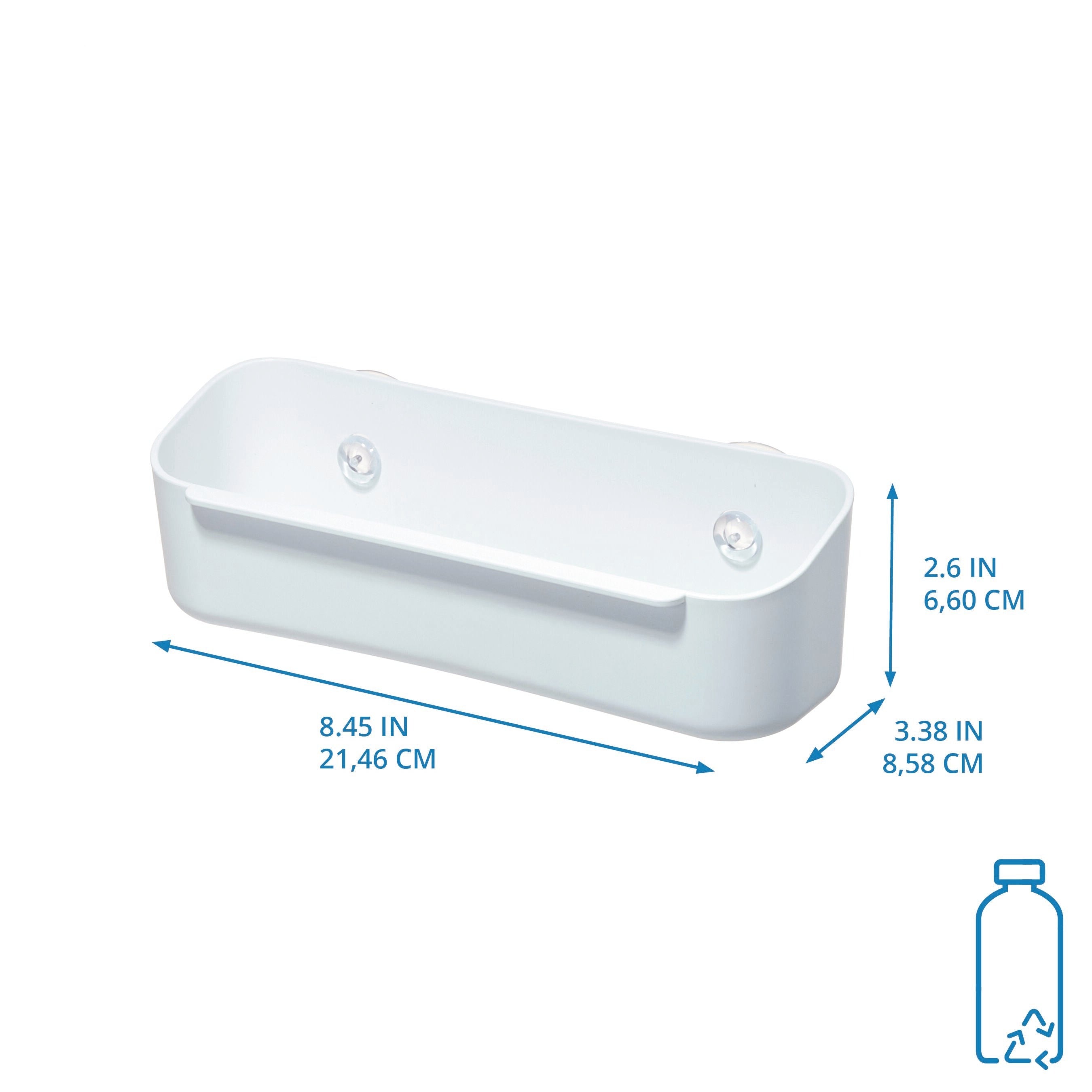 Suction Caddy With Wash Cloth Holder