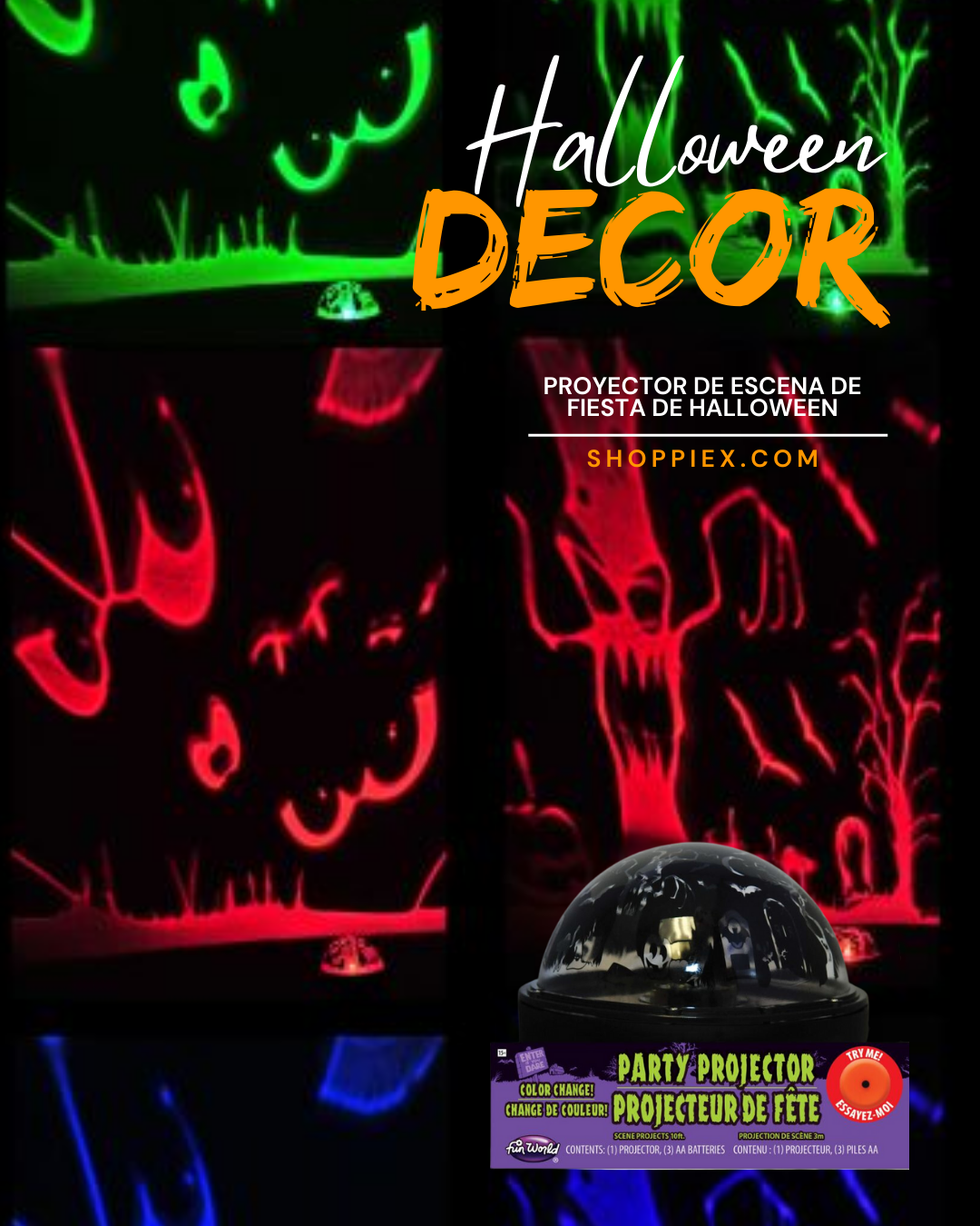 Halloween Scene Party Projector