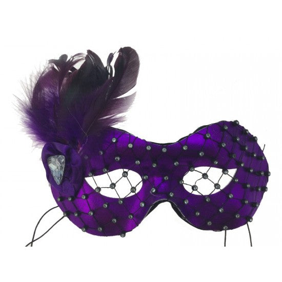 Fancy Party Eye Masks Purple