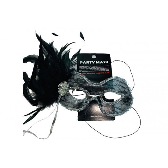 Fancy Party Eye Masks Black