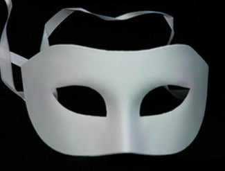 Metallic Mask Male White