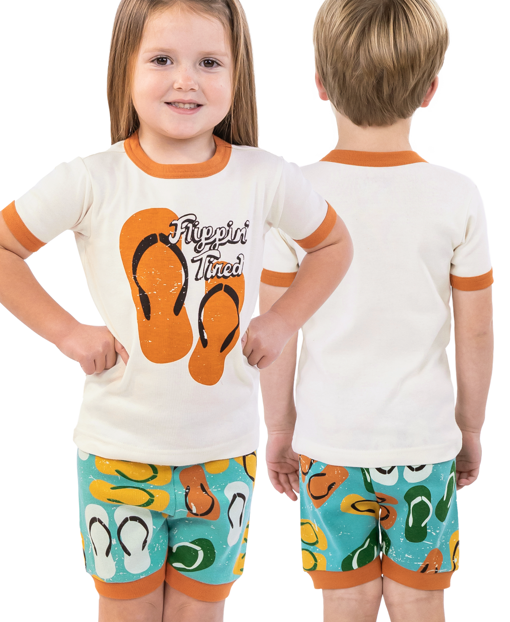 Flip Flop Kid Short PJ Set
