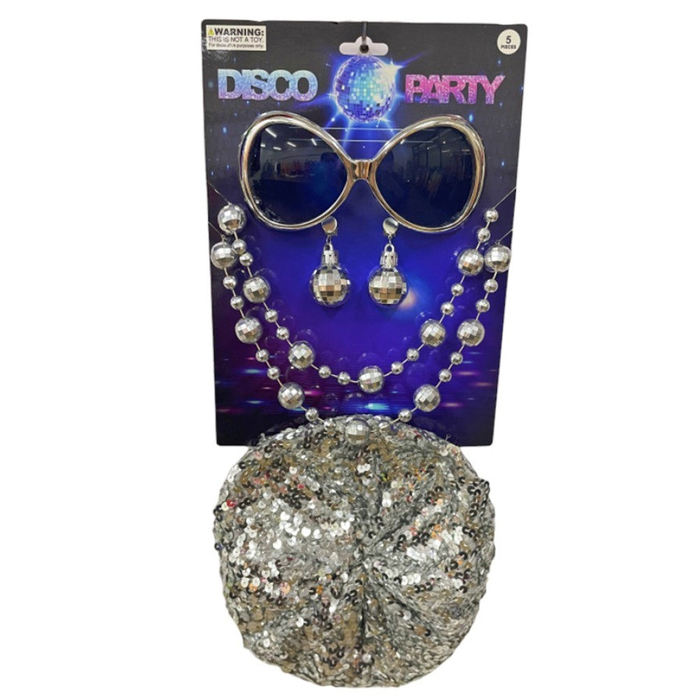 Silver Disco Party Kit