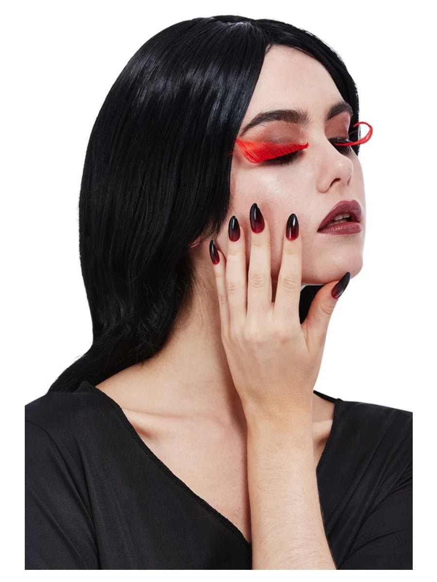 Make-Up FX, Gothic Eyelash & Nails Set