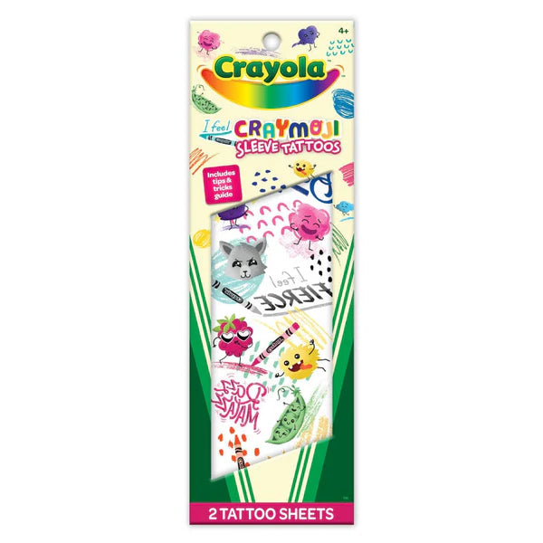 Crayola Craymoji Temporary Tattoo
