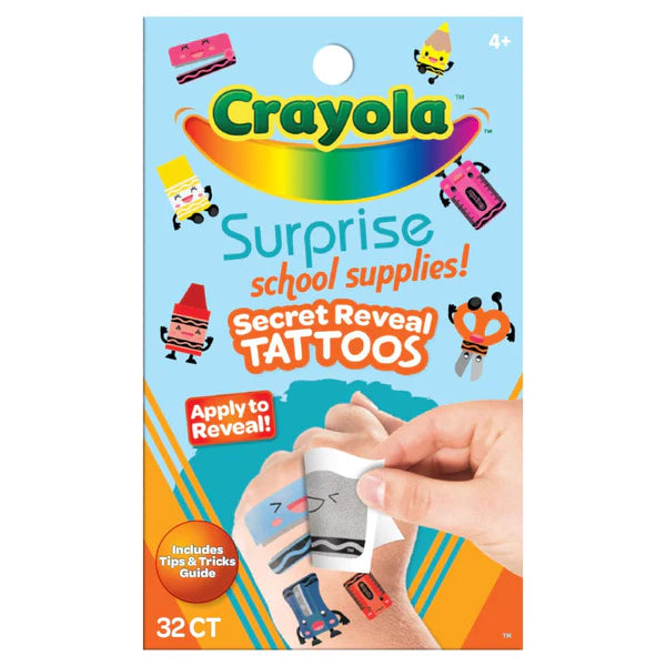 Crayola Colors of Kindness Secrets Reveal Tattoo Pouch