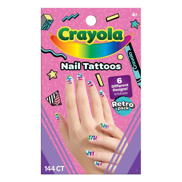 Crayola Retro Tattoo Pouch
