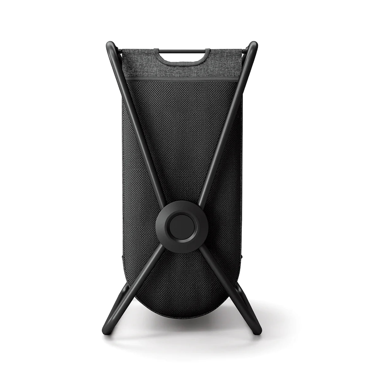 Single X -Frame Hamper Black