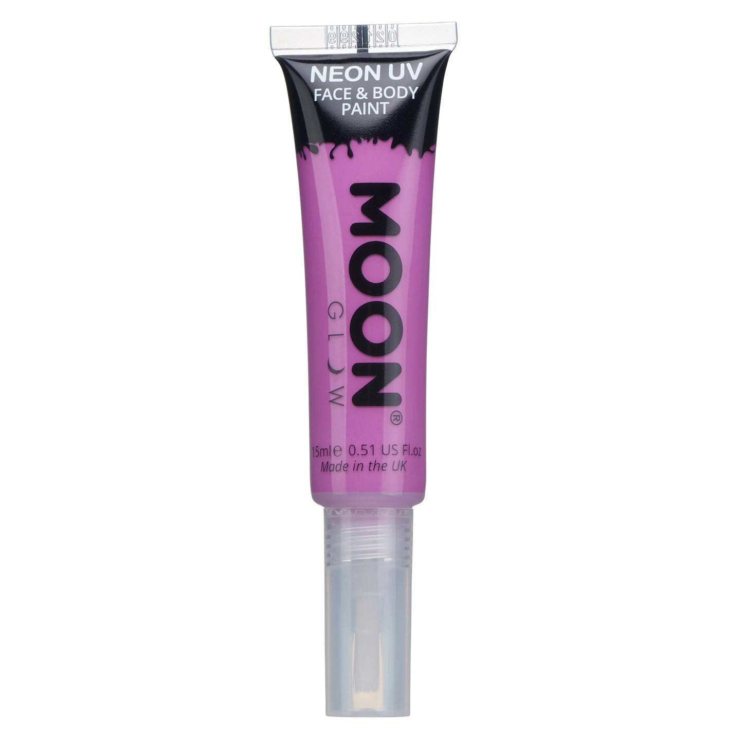 Intense – Neon UV Face & Body Paint Brush Purple