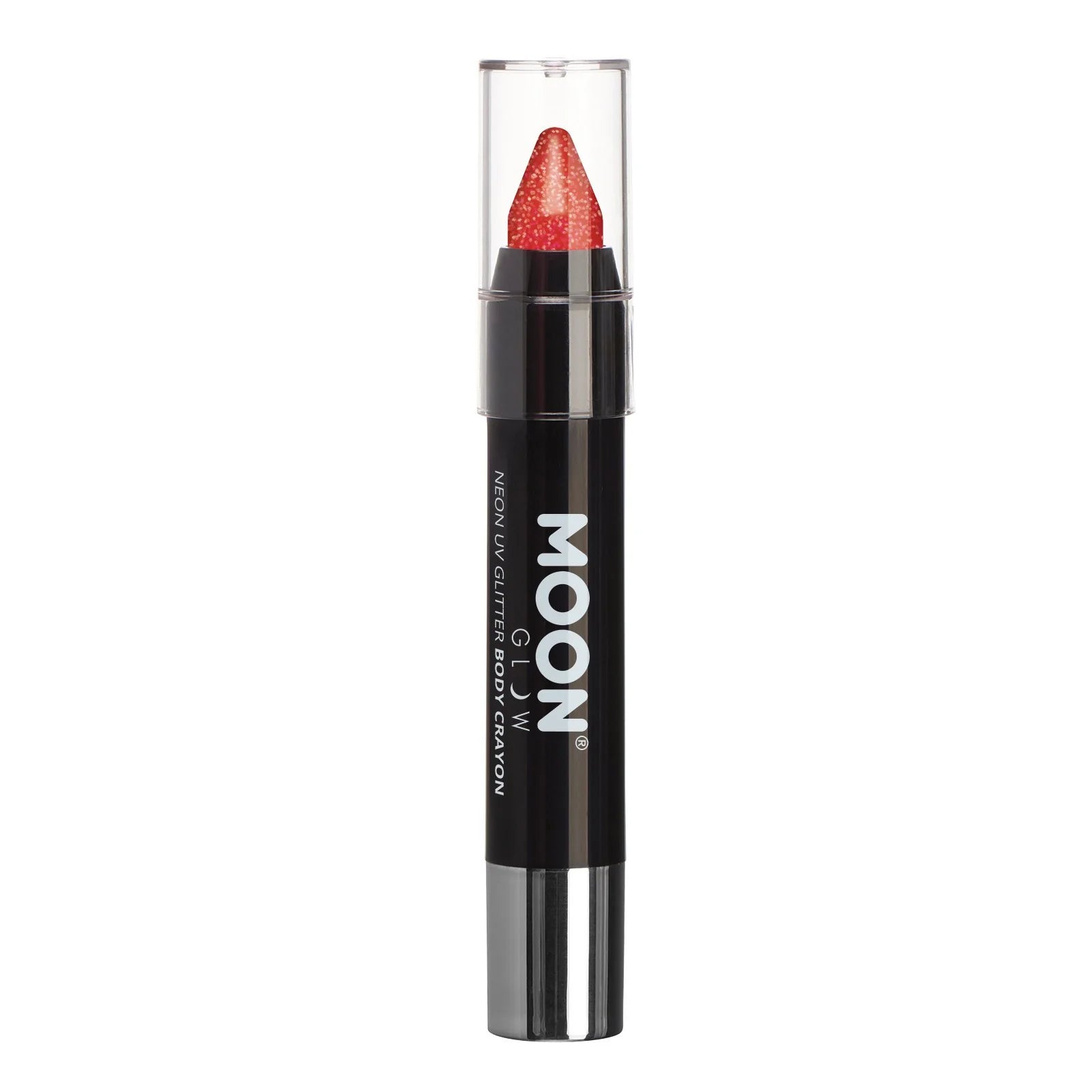 Neon UV Glitter Body Crayon ,3.5g Red