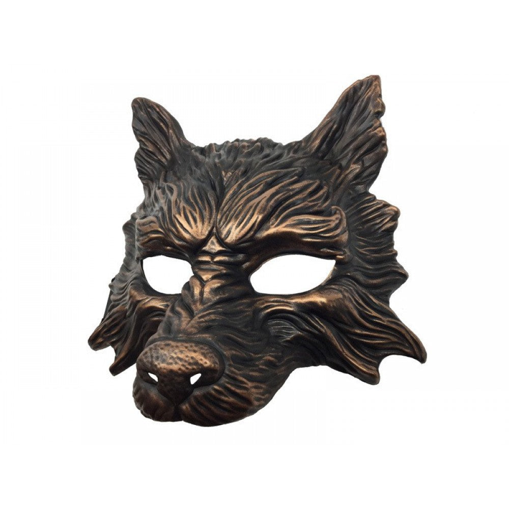 Bronze Werewolf Mask