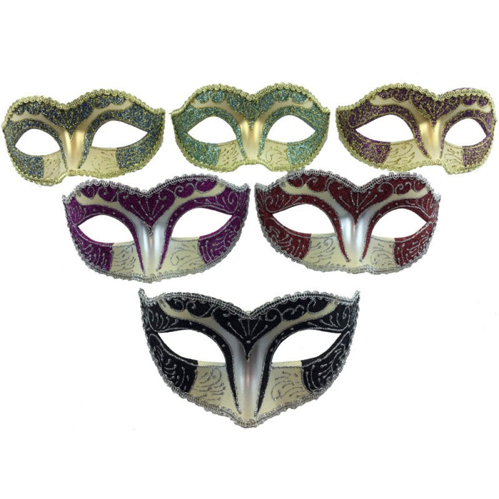 Elegant Shimmer Masks
