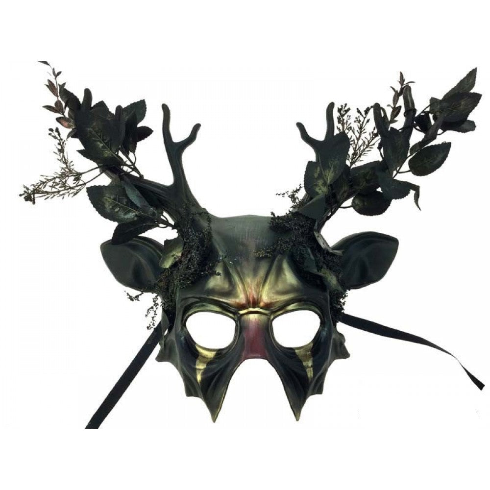 Woodland Antler Forest Mask