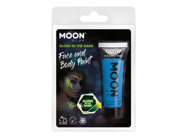 Glow Face & Body Paint,12ml Blue
