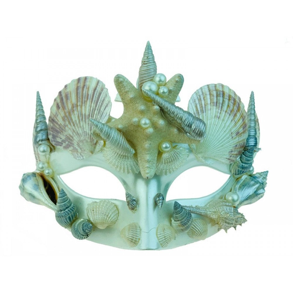 Wild shell mermaid mask