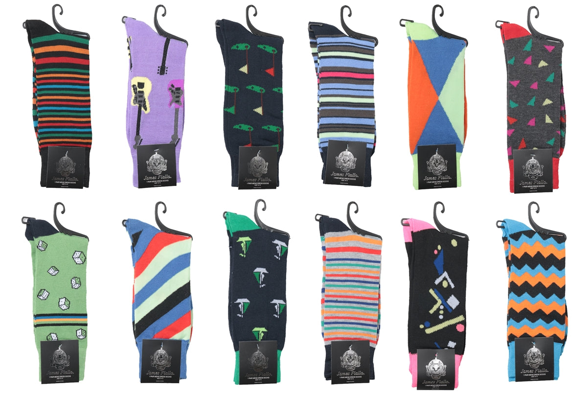 Men's Dress Socks Single