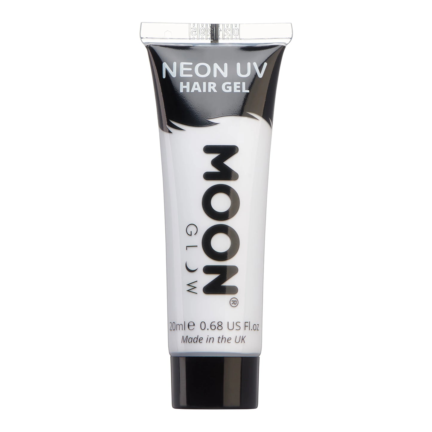 White - Neon UV Hair Gel, 20mL