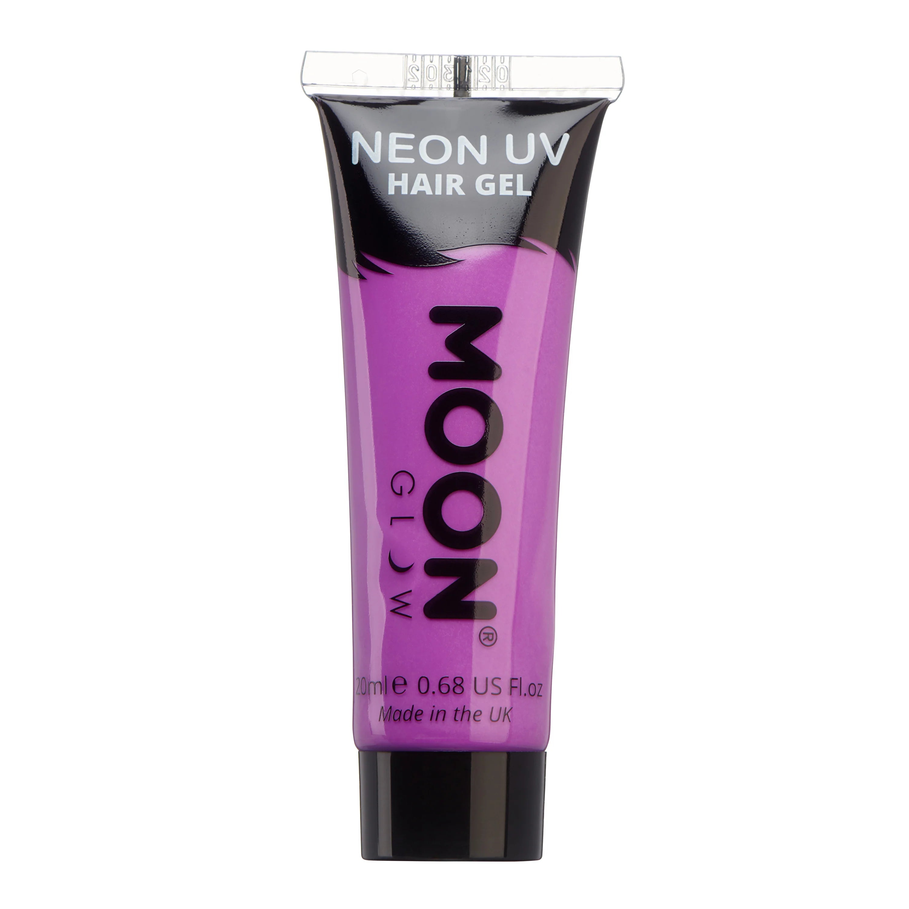 Intense Purple - Neon UV Hair Gel, 20mL