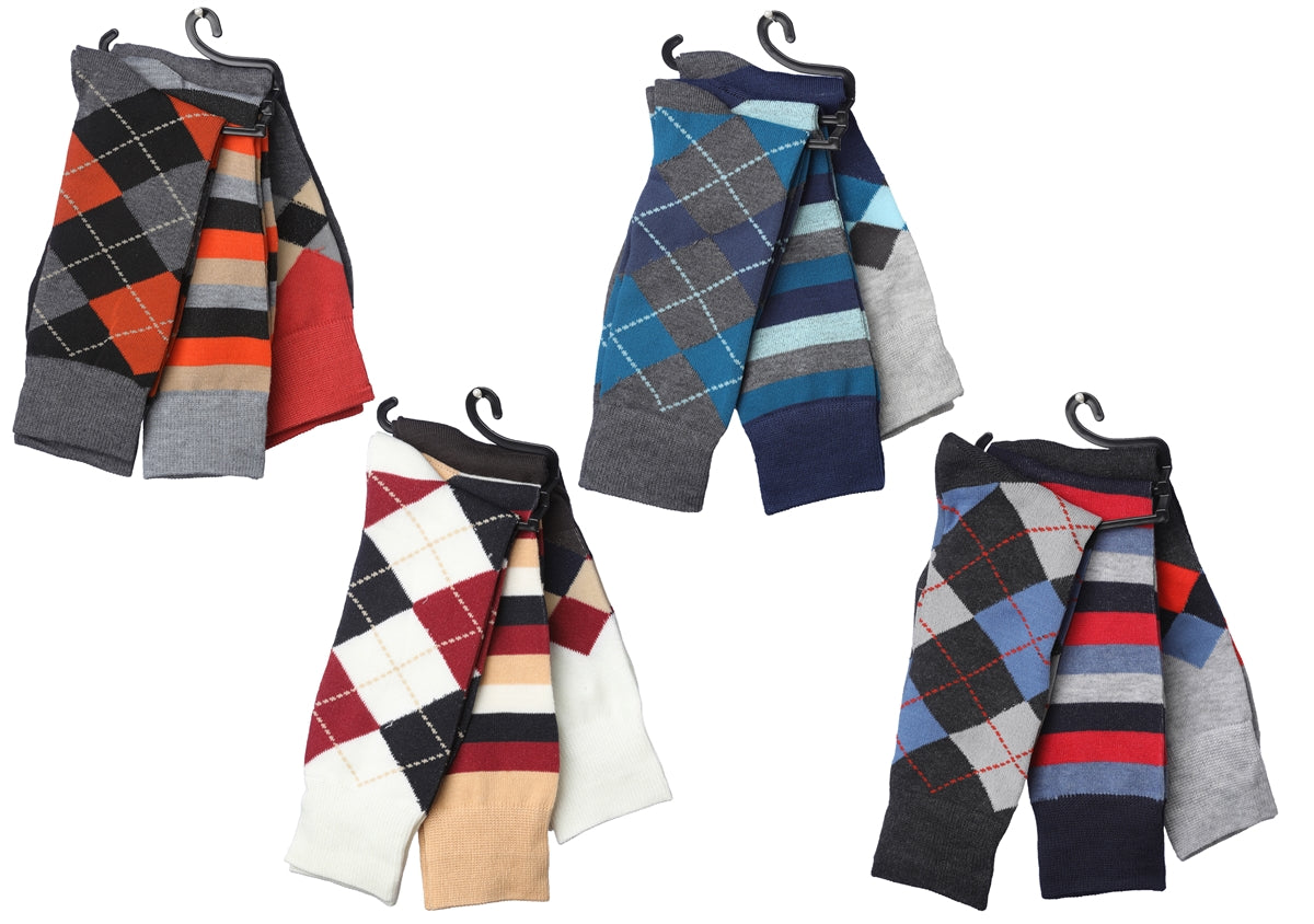 Men's Dress Socks 3-Pair Pack