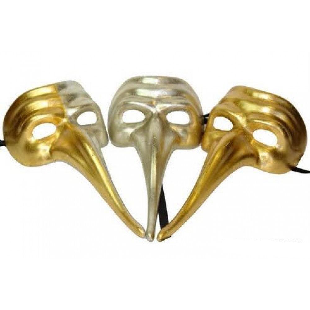 Long Nose Solid Gold/Silver