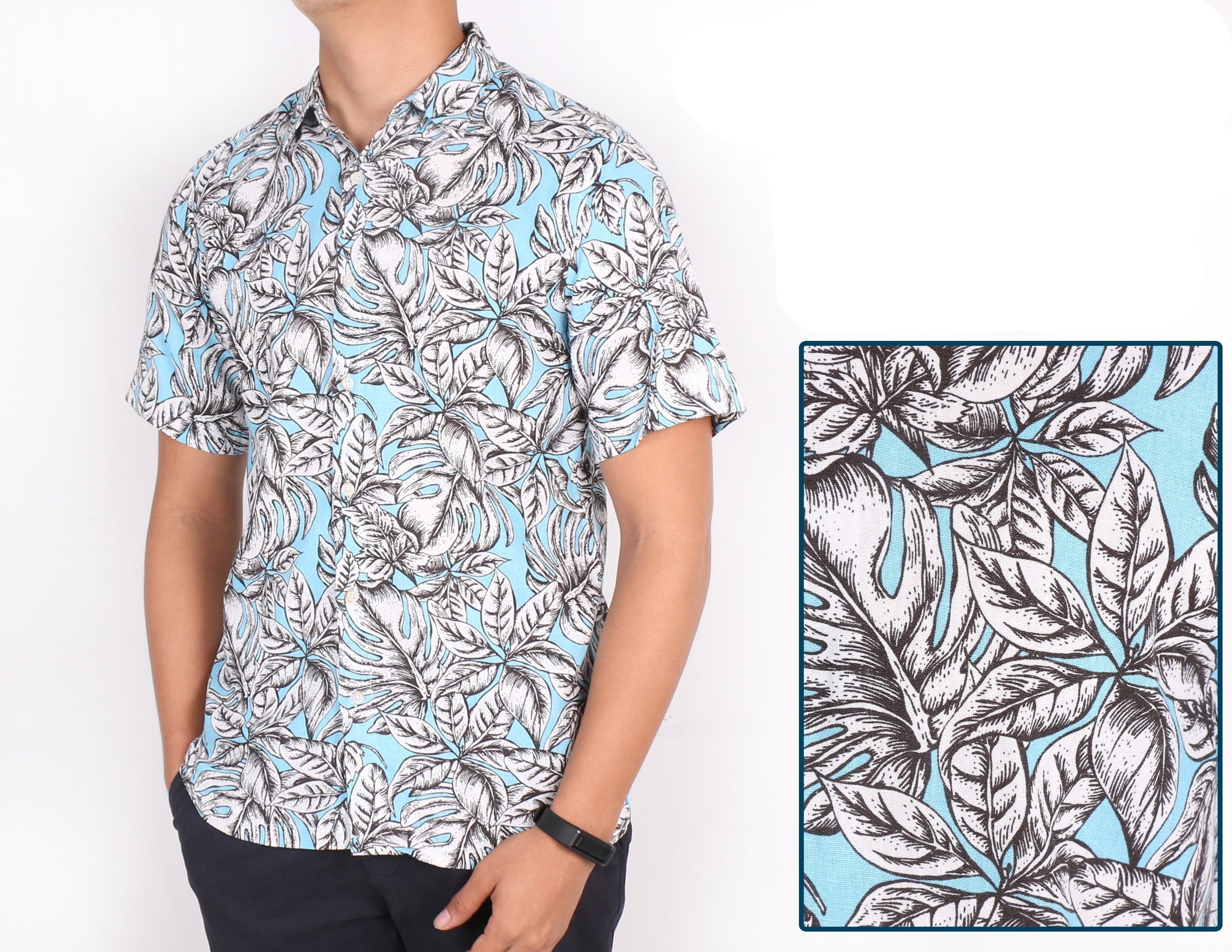 Camisa Estampada Caballero