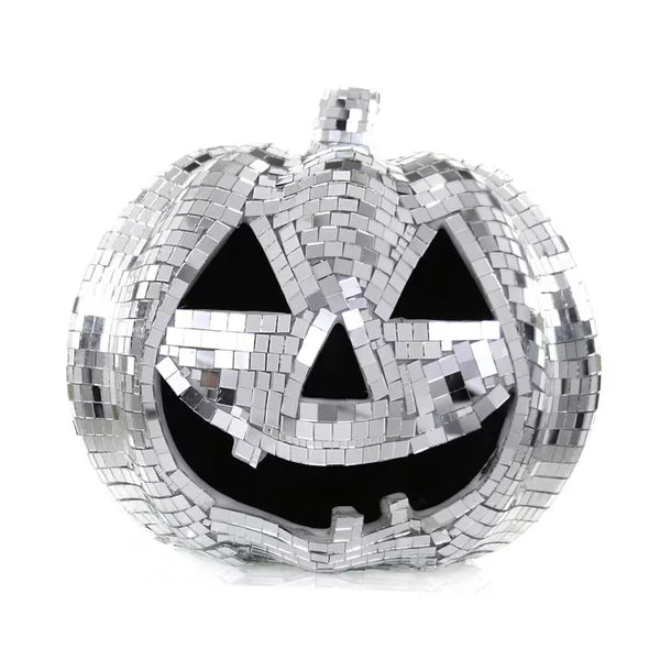 8" Disco Ball Jack-o-lantern