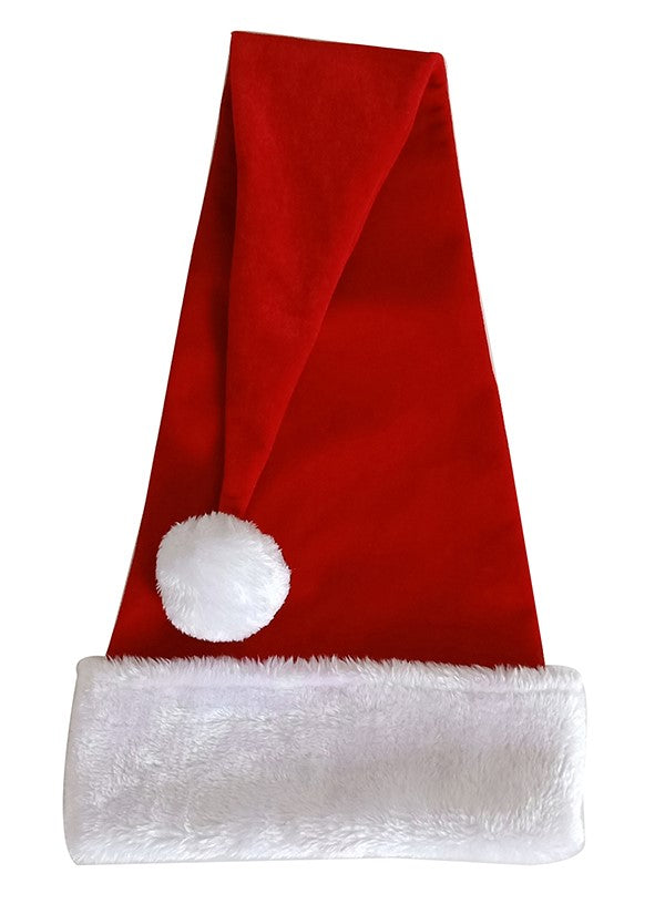 36" Velvet Santa Hat