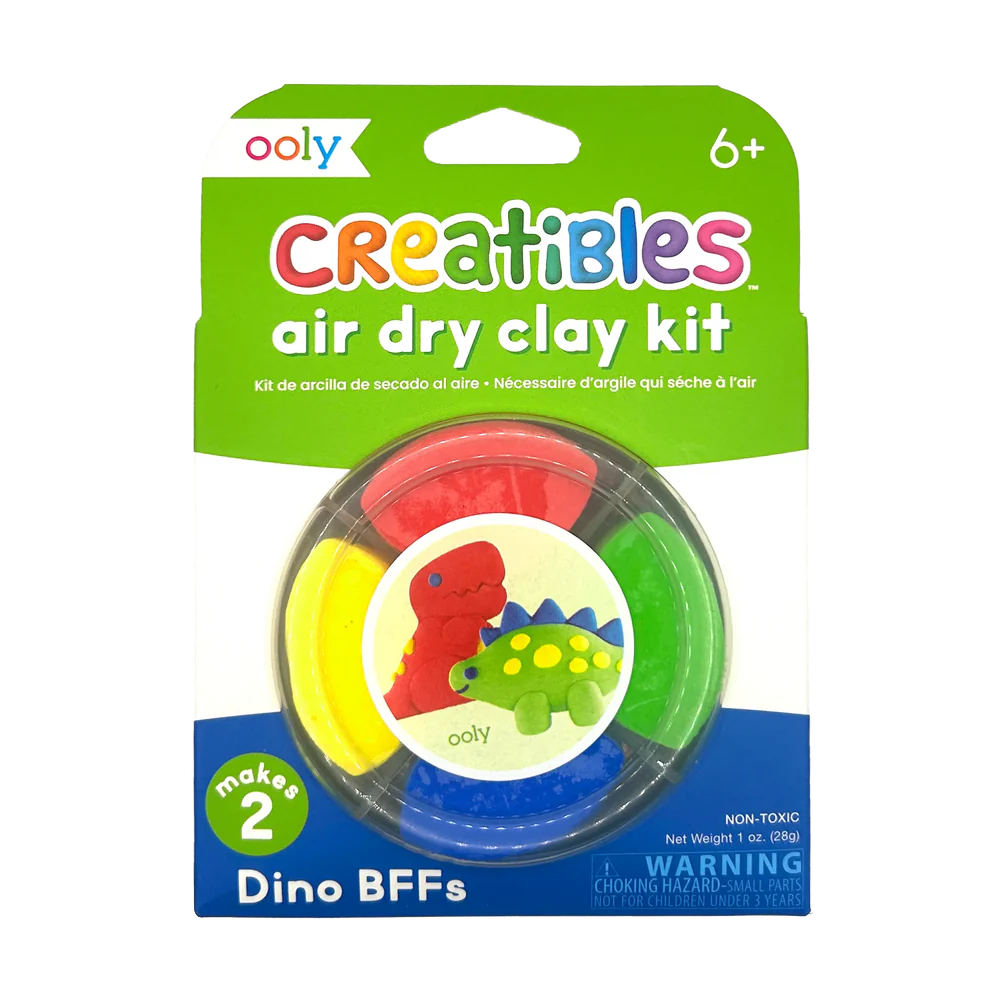 Creatibles Mini Air Dry Clay Kit - Dino