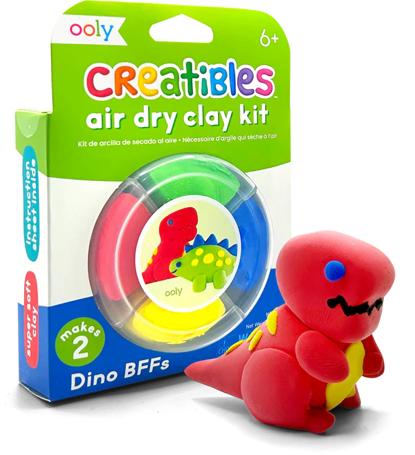 Creatibles Mini Air Dry Clay Kit - Dino