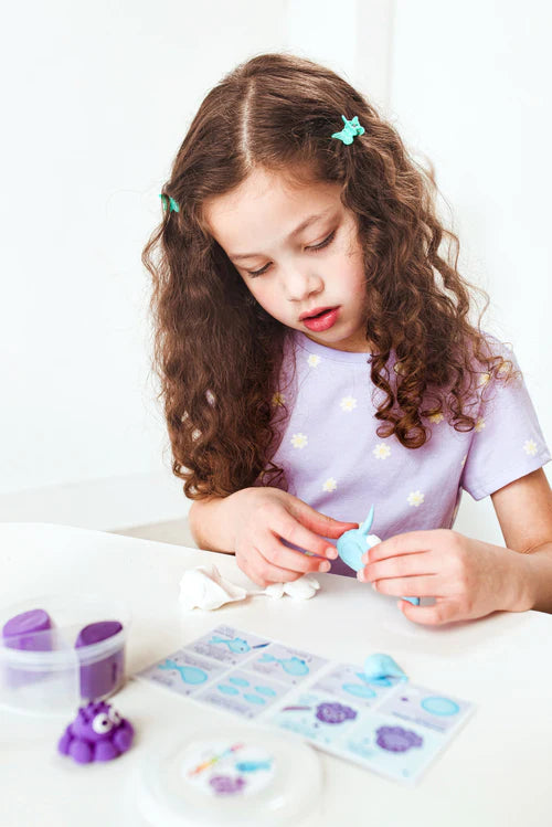 Creatibles Mini Air Dry Clay Kit - Ocean