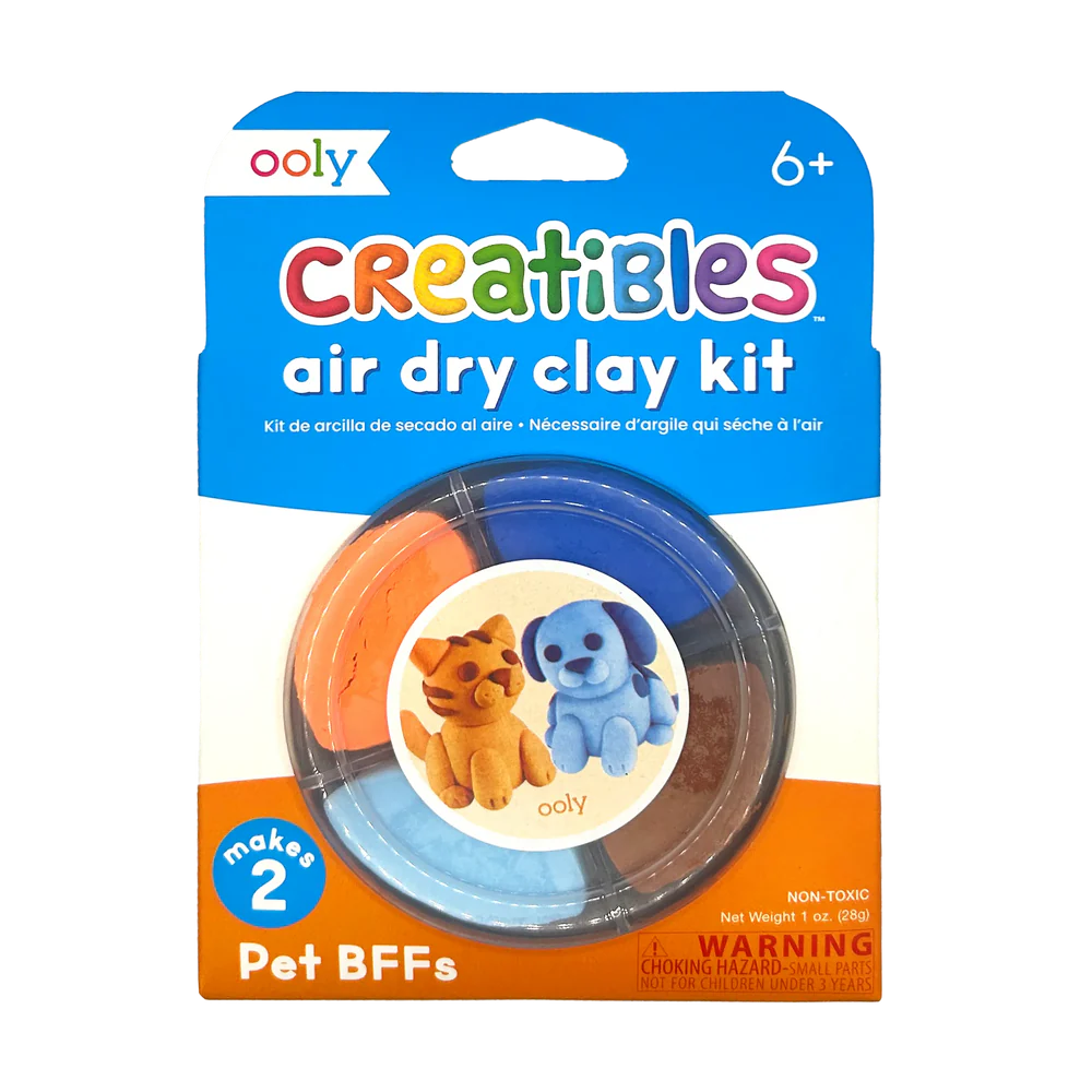 Creatibles Mini Air Dry Clay Kit - Pet