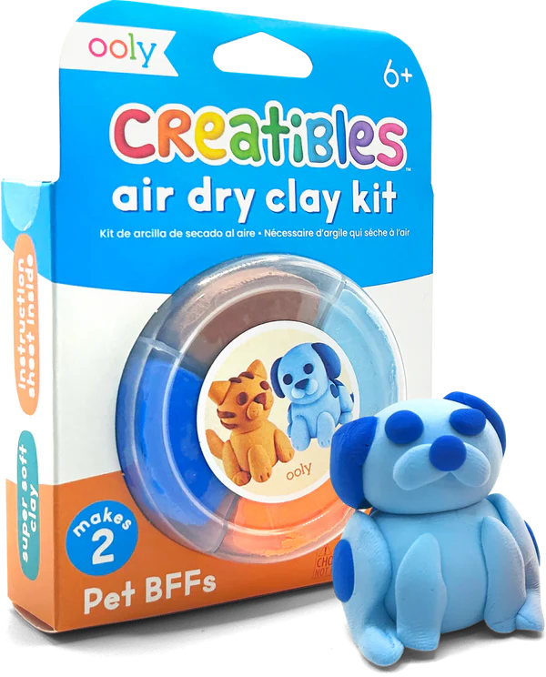 Creatibles Mini Air Dry Clay Kit - Pet