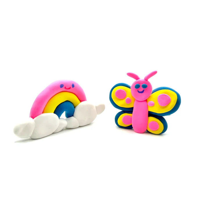 Creatibles Mini Air Dry Clay Kit - Rainbow