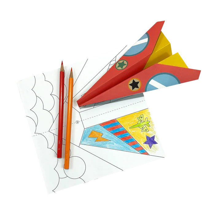 DIY Paper Airplanes Activity Kit