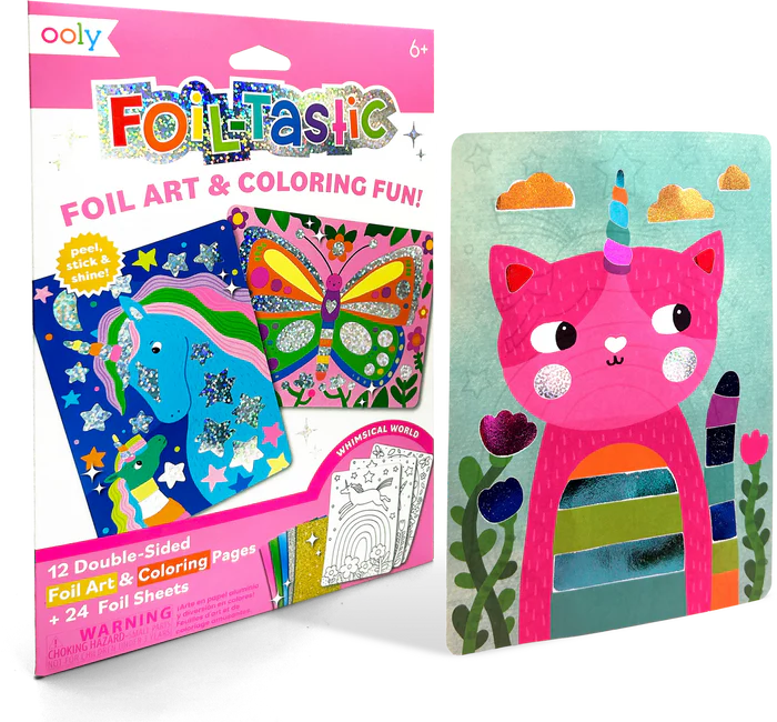 Foil-tastic Foil Art & Coloring Set - Whimsical World