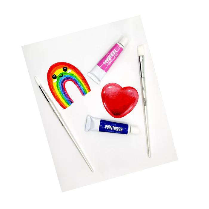 Acrylic Paint Set - Classic Colors - Set of 12