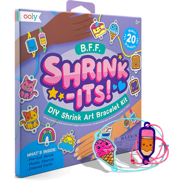 Shrink-its! DIY Shrink Art Bracelet Kit - BFF