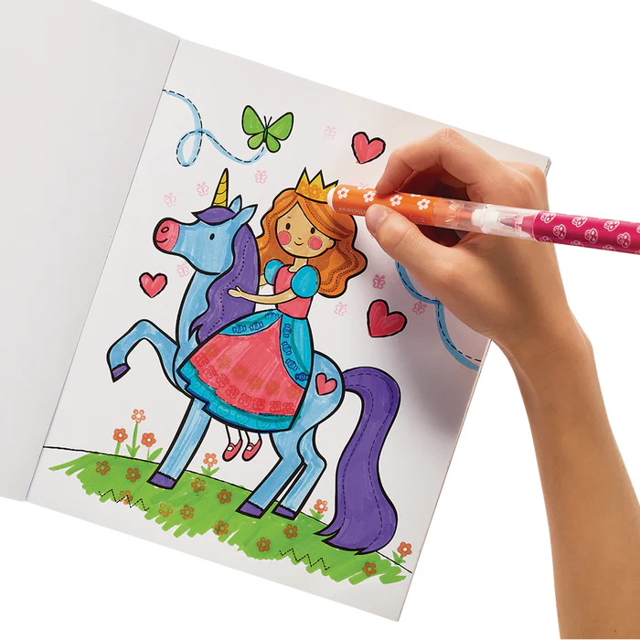 Stampables Double-Ended Stamp & Brush Markers - Set of 18