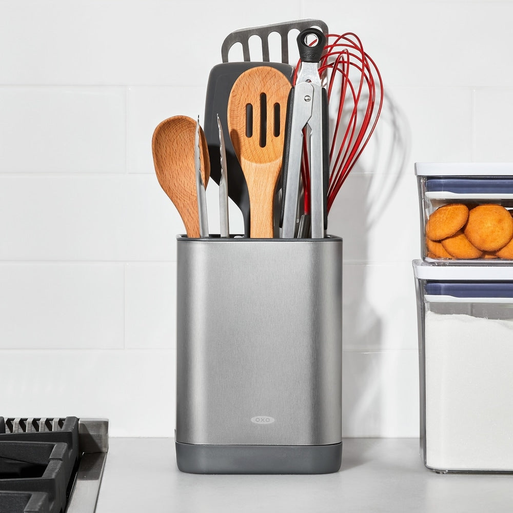 OXO Good Grips Adjustable Stainless Steel Holder - Small