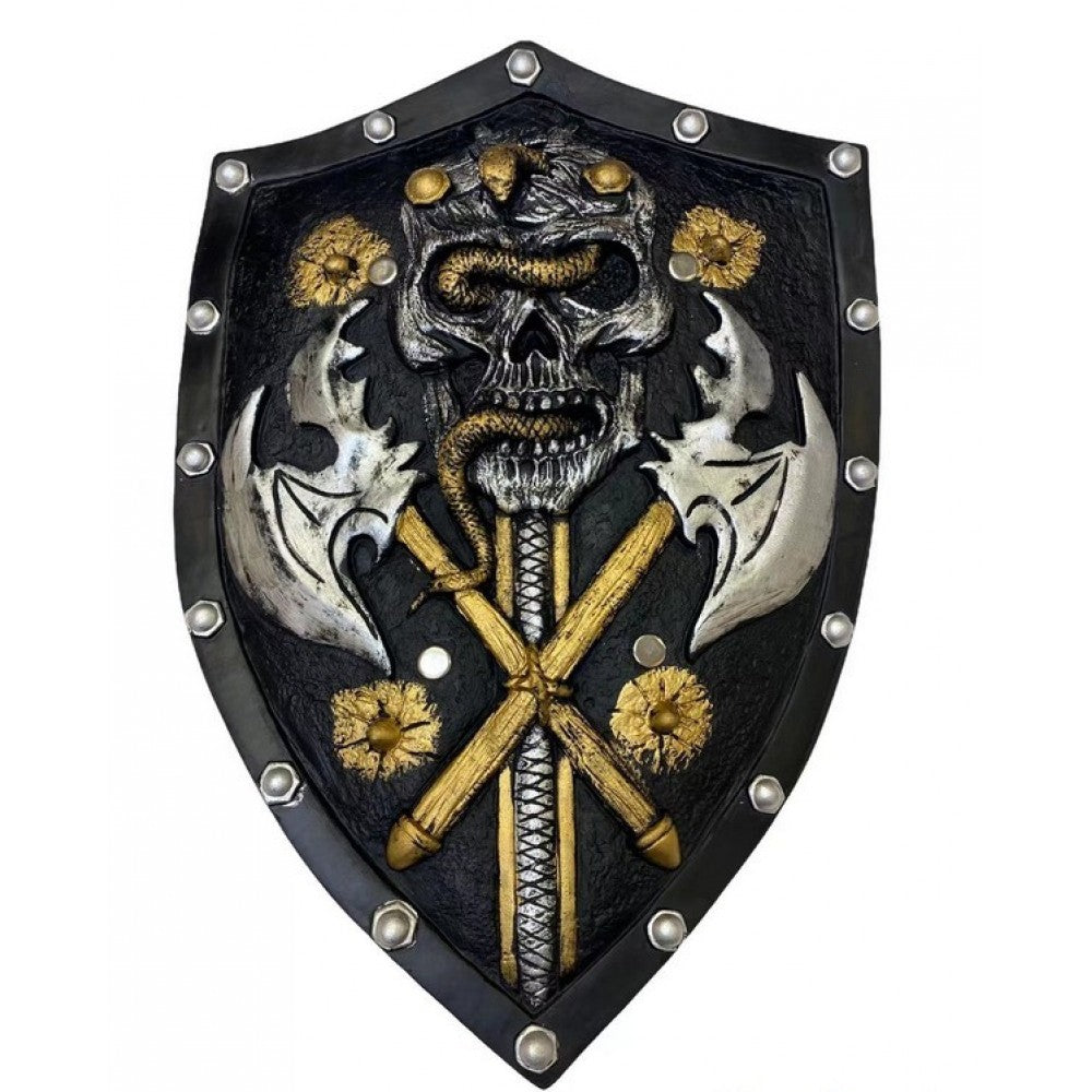 Skull And Axe Warrior Shield