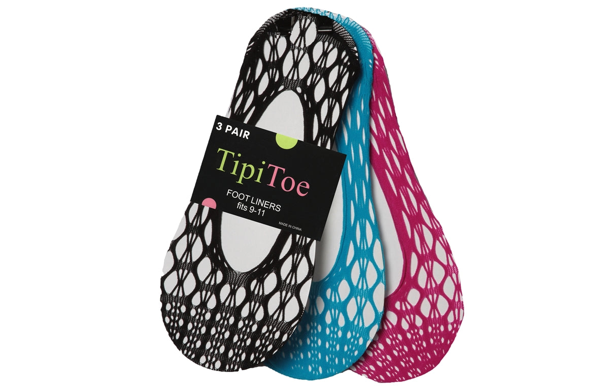 3 Pack Tipi Toe Foot Liners
