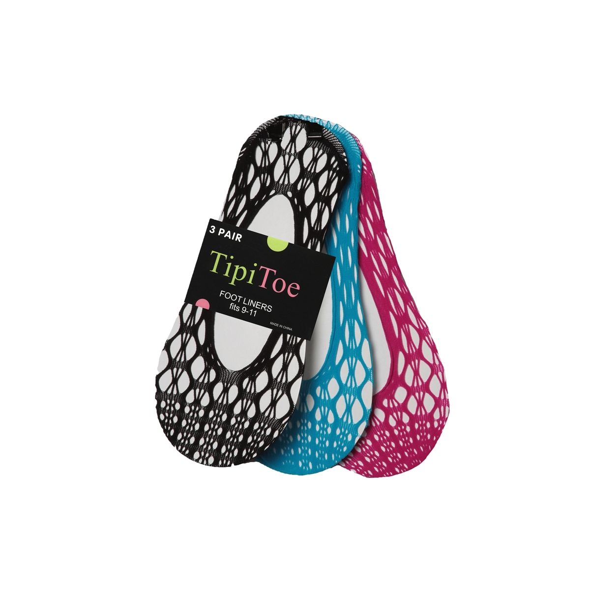 3 Pack Tipi Toe Foot Liners